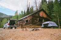 Camped Out at Garfield Mine