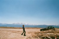 Wendy at the Leadville Dump