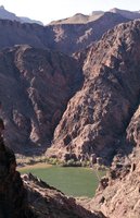 Kaibab Bridge tucked away