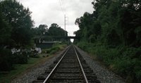 Perkins Overpass over Tracks